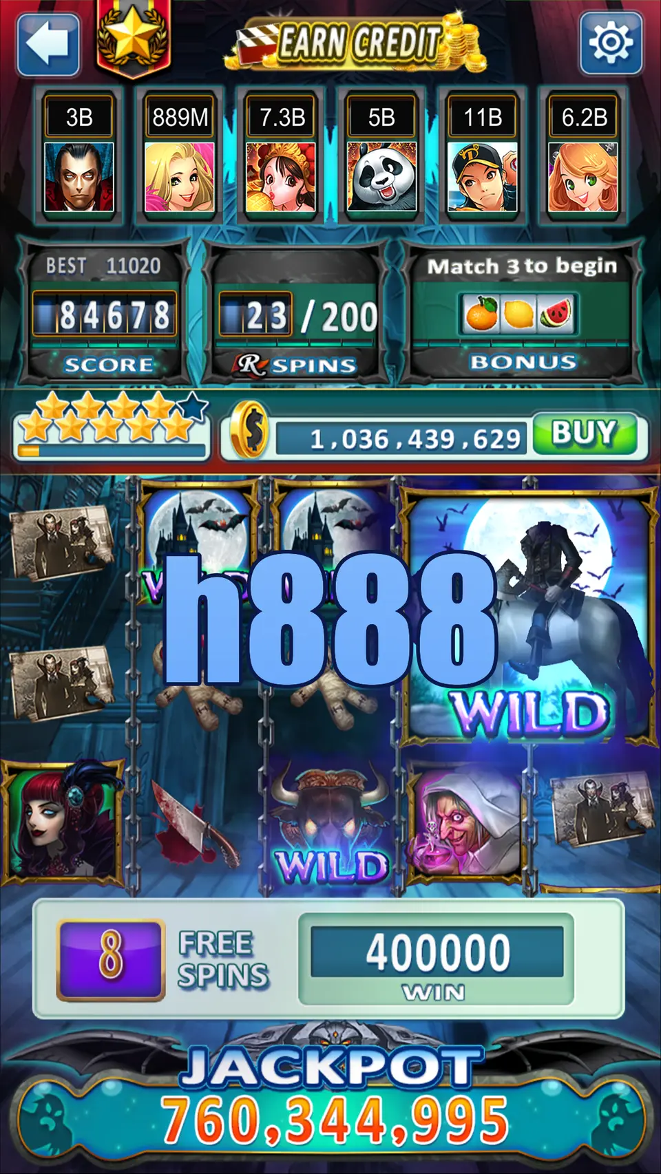 h888 Unduh